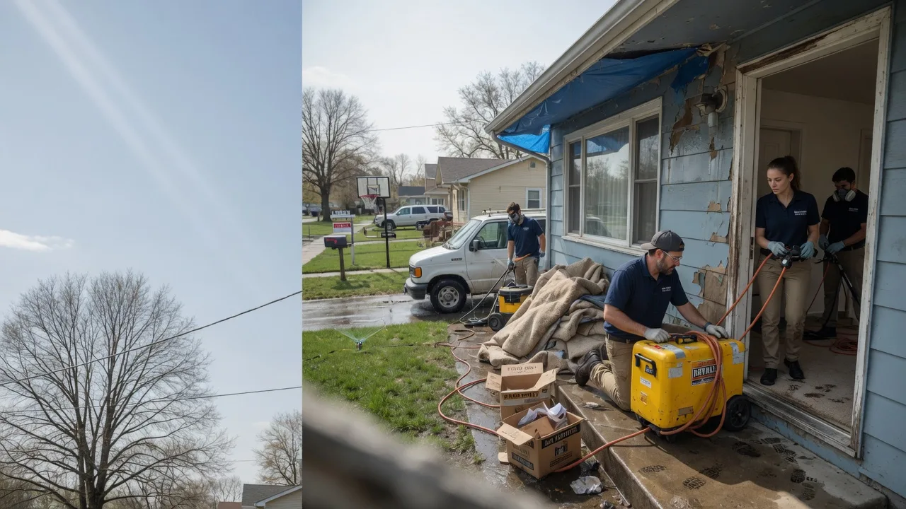 Basement Flood Cleanup in Hope, ID near me